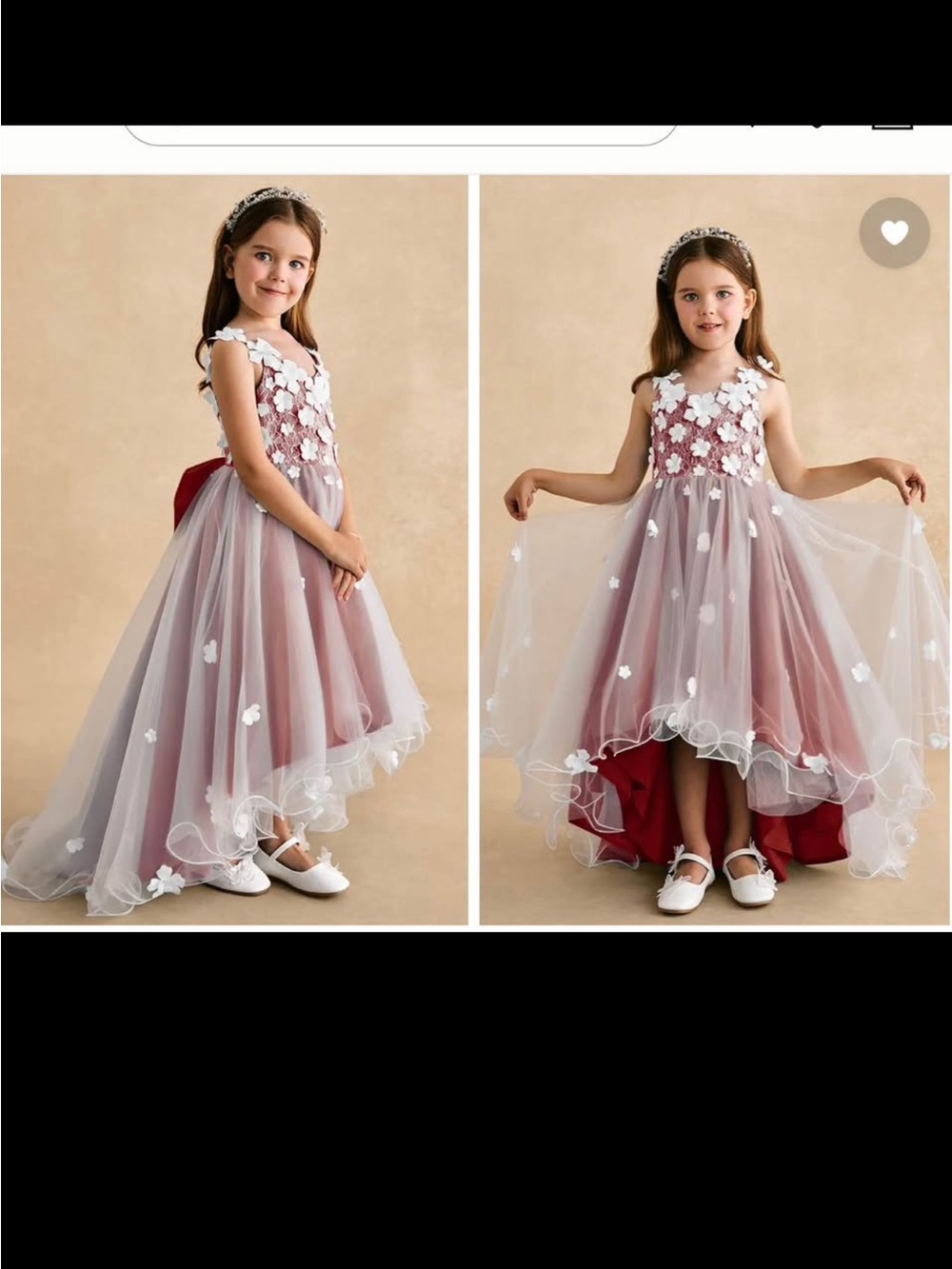 Azazie flower girl dress